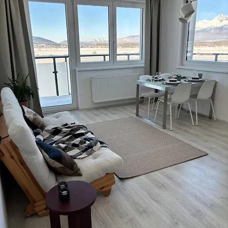 For 4 With Balcony & High Tatras View, Free Parking